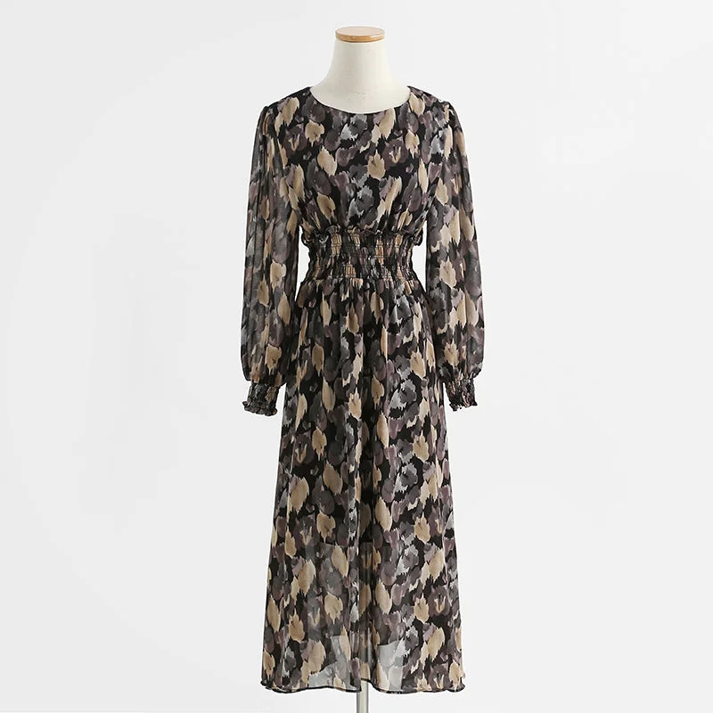 Chiffon Dress gentle wind retro French floral skirt bottomed long skirt 2333 Lace Detail Maxi Chiffon Dress gentle wind retro French floral skirt bottomed long skirt 2333 Lace Detail Maxi