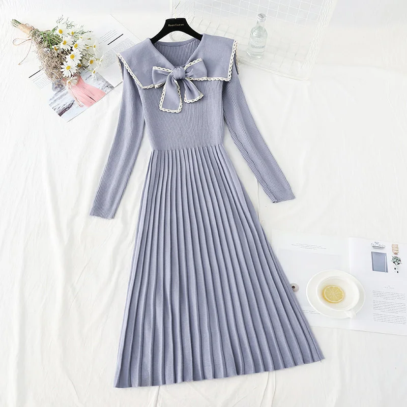 Hepburn style long pleated bottom temperament slim fit inner skirt 2306 Maxi Skirt Set Hepburn style long pleated bottom temperament slim fit inner skirt 2306 Maxi Skirt Set