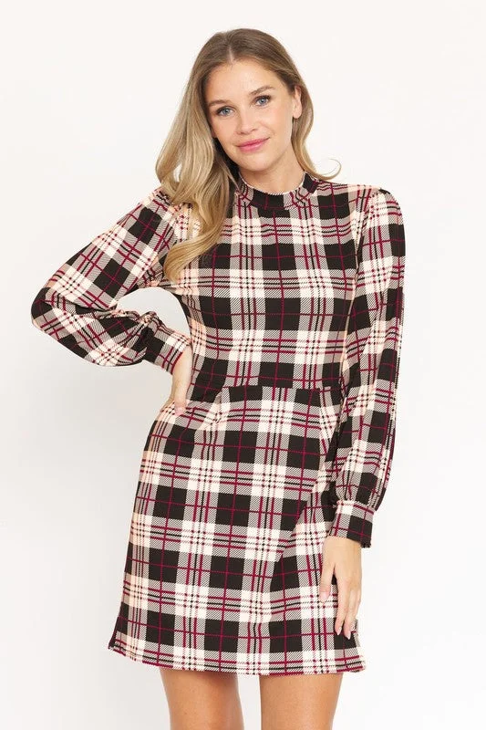 Brown plaid