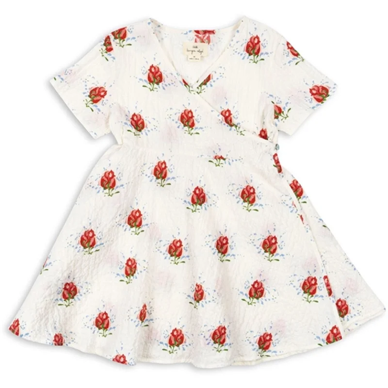 Konges Sløjd Vita Rosa Elin Wrap Dress Beach unclassified dresses