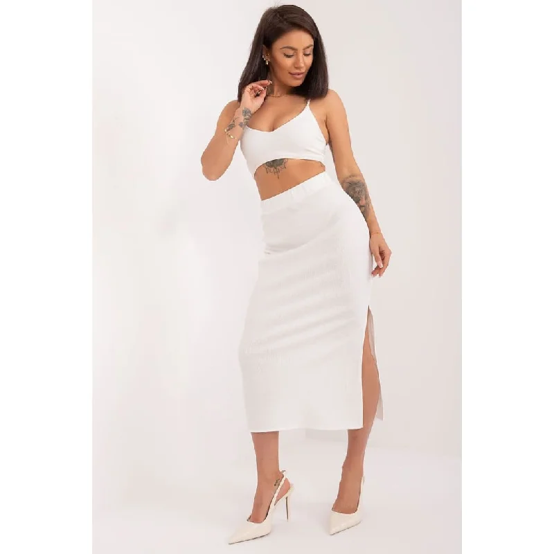 Long skirt Lakerta V-neck Maxi Skirt