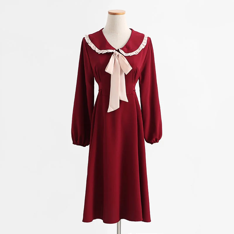 Long sleeved dress age reducing slim temperament fairy skirt bottomed skirt 2199 Maxi Skirt Dress Long sleeved dress age reducing slim temperament fairy skirt bottomed skirt 2199 Maxi Skirt Dress