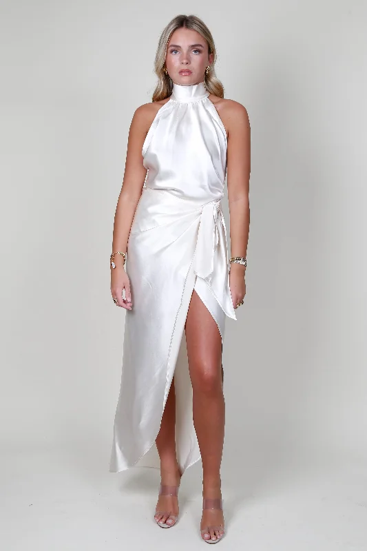NONCHALANT | Aulie Dress - Champagne Elegant unclassified dresses