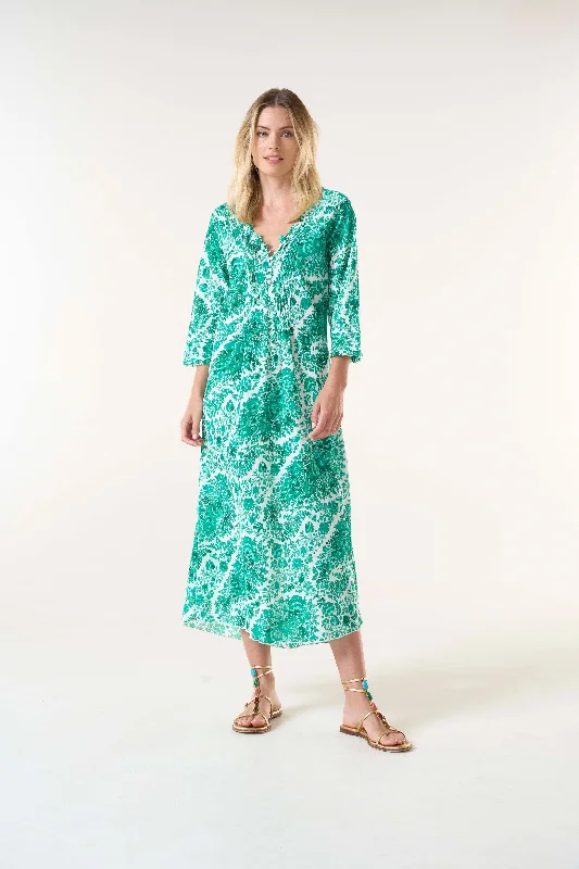ST tropez emerald long poppy Tulle Maxi Skirt