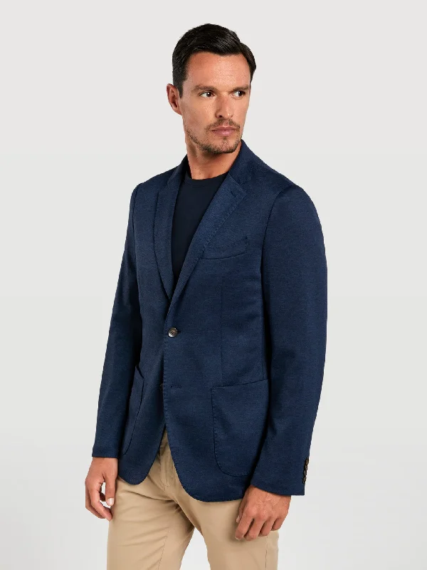 Stretch comfort jersey blazer Silk unclassified dresses