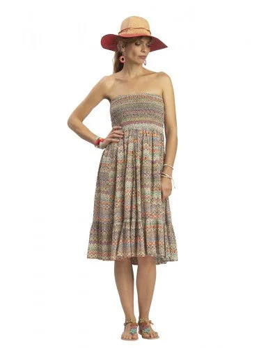 Smock Dress Multi Soft fabric unclassified dresses
