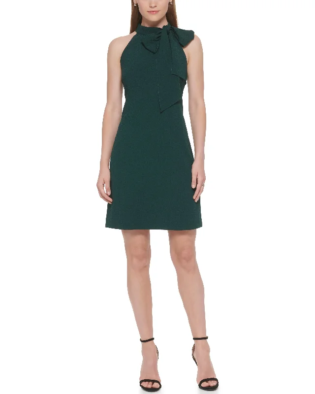 Bow-Neck Dress Long unclassified dresses