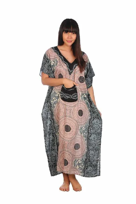 Women's Long Kaftan Front Slit Skirt