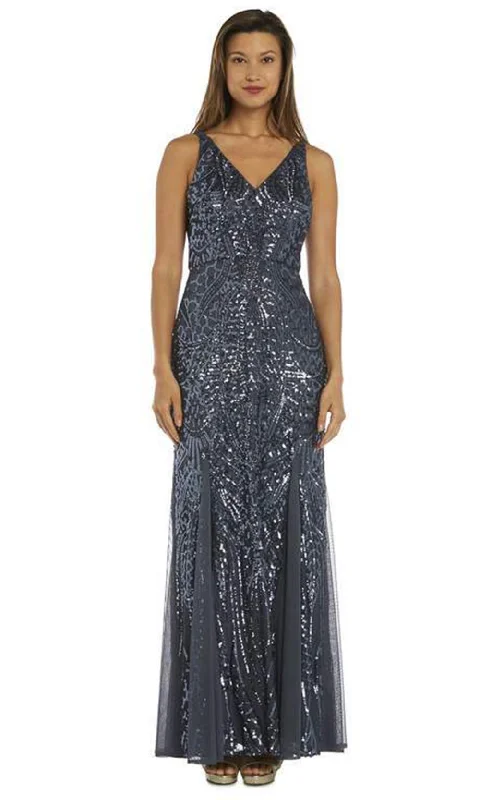Nightway - 21685WSC Sleeveless Sequin-Appliqued Evening Dress Bodycon Sequin Dress